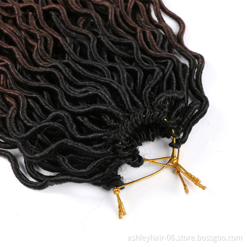 Julianna Loc Wavy Gypsy Goddess Locs Hair With Curly Ends Suppliers Burgundy Cheap #30 Crochet Braids Hair Wavy Gypsy Locs